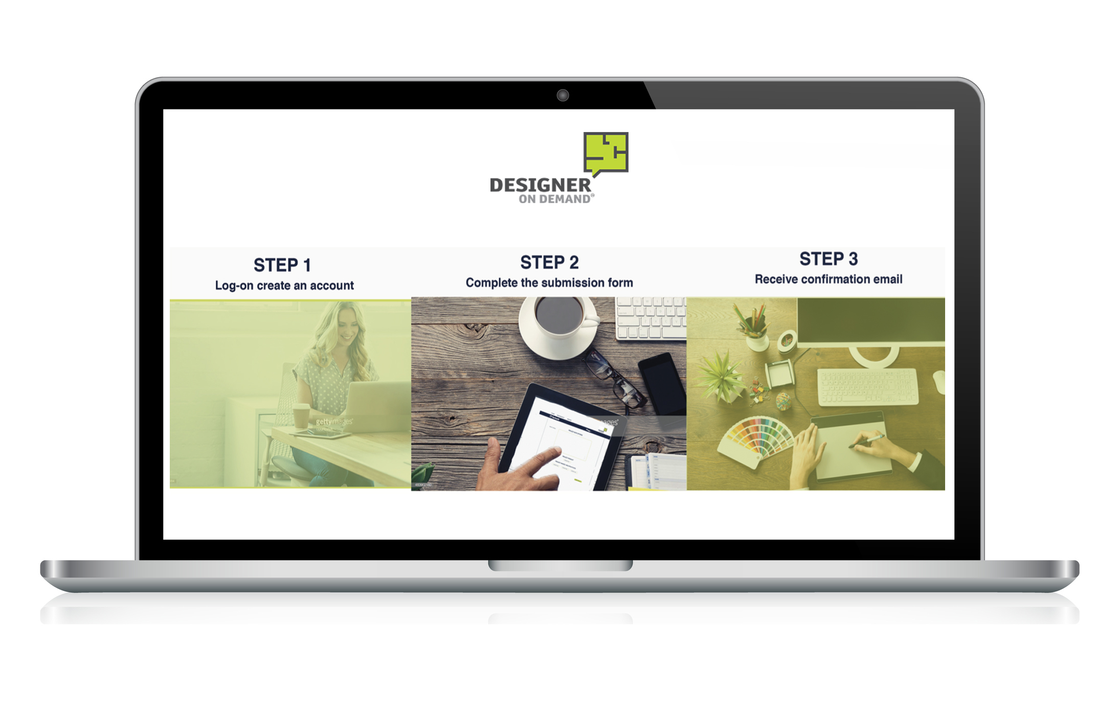 Designer on Demand application